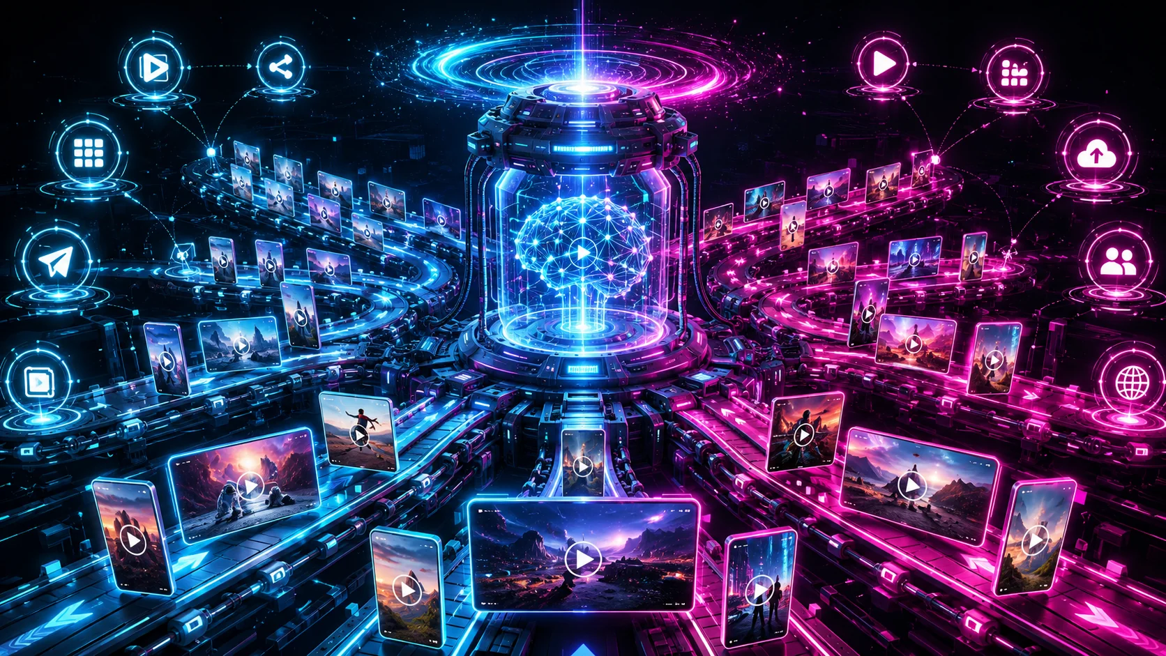 Automatische Content-Maschine